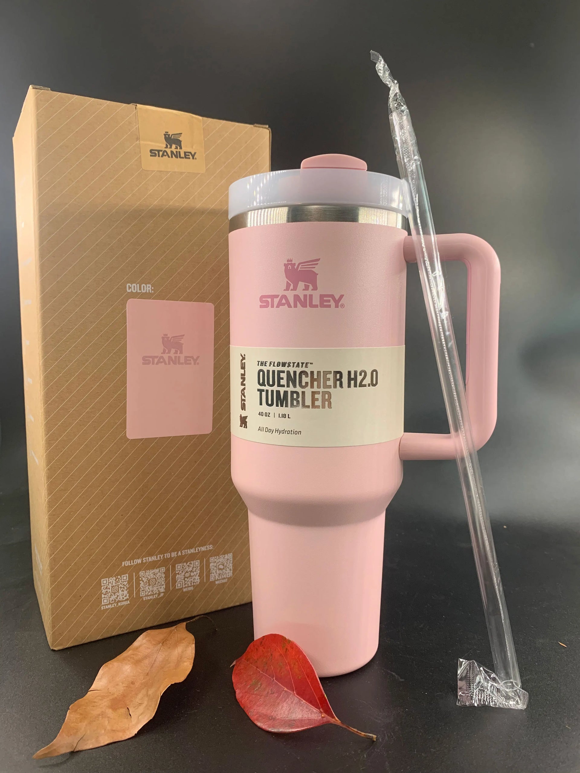 The Quencher H2.0 Flowstate Tumbler Light Pink (1.18L)